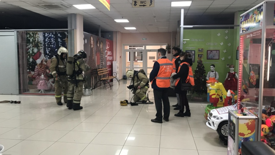 В ТЦ "Кумертау прошли пожарные учения