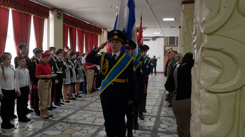 Прием в юнармию