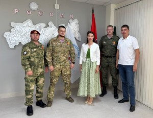 Встреча депутата ГД ФС РФ Ирины Панькиной с ветеранами СВО