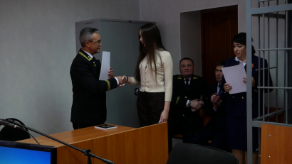 Награждение победителей олимпиады