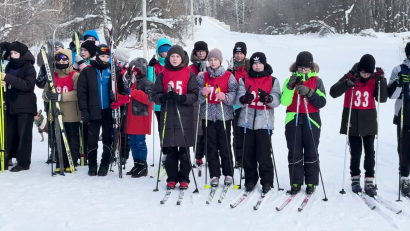 Лыжня румяных